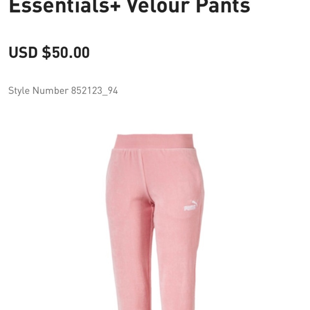 velour Puma pants - Picture 4 of 4